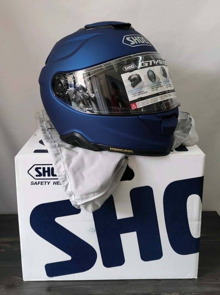 Shoei Gt-Air 2 Mat Mavi Full Face Motor Kaskı - XL