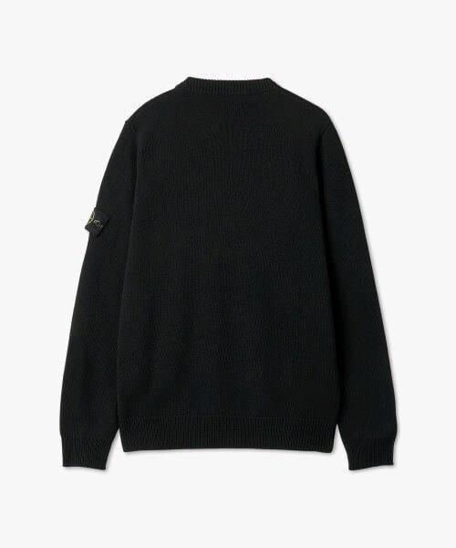 Stone İsland Men Crew Neck Sweater - Black / 7915508A0029