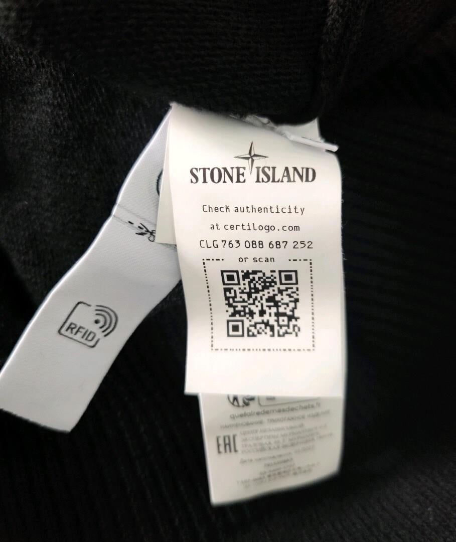 Stone İsland Men Crew Neck Sweater - Black / 7915508A0029