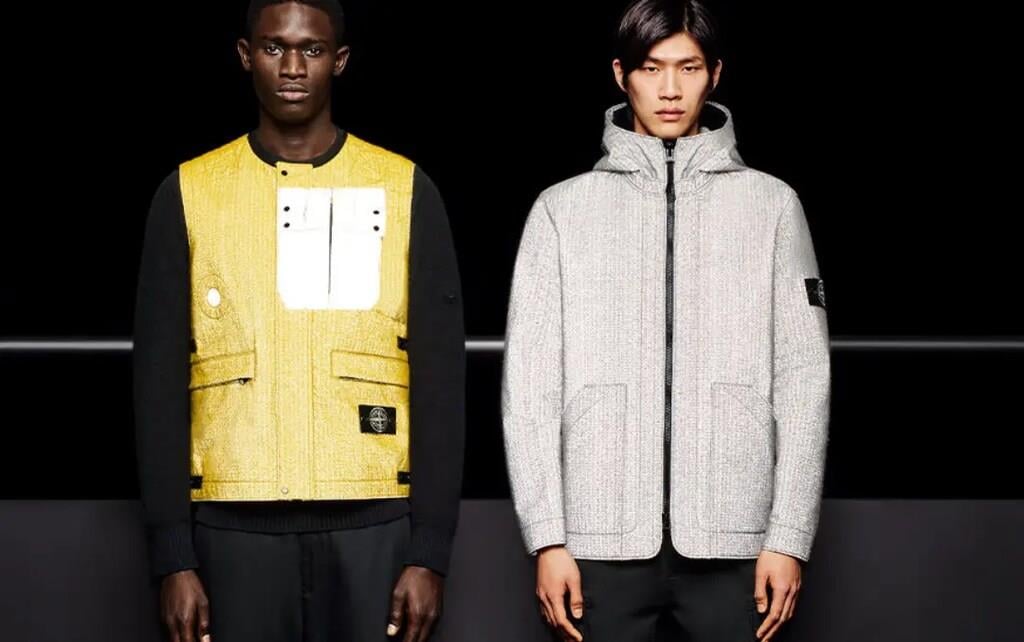 Stone Island Needle Punched Reflective Tech Vest
