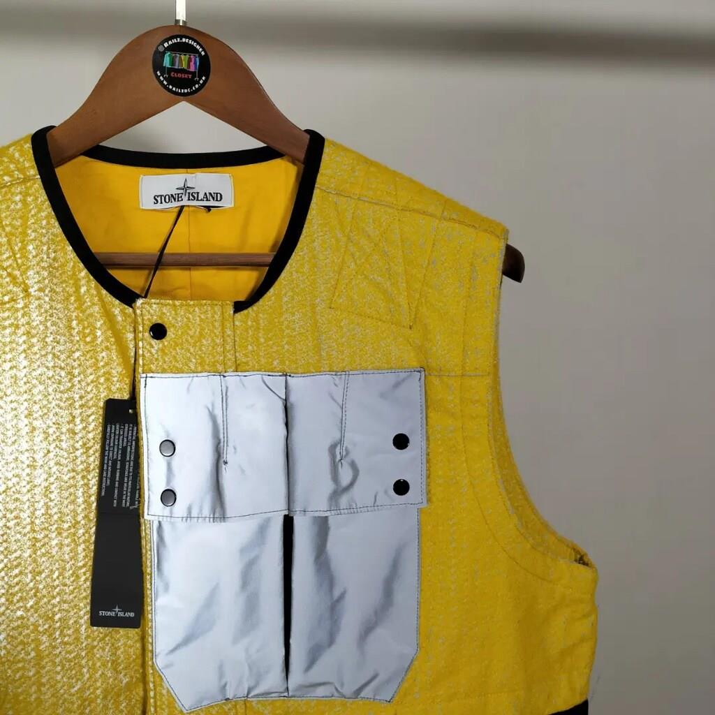 Stone Island Needle Punched Reflective Tech Vest