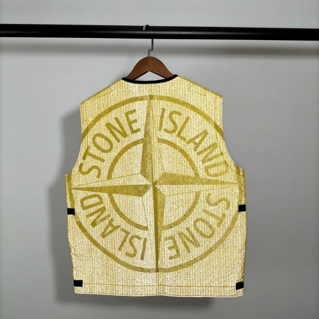 Stone Island Needle Punched Reflective Tech Vest