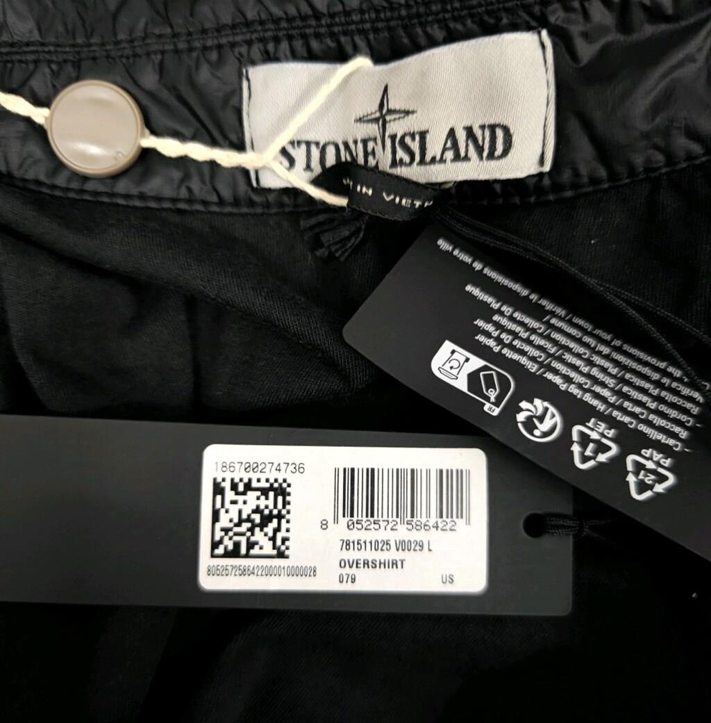 Stone Island Padded Micro Yarn Nylon Coach Jacket