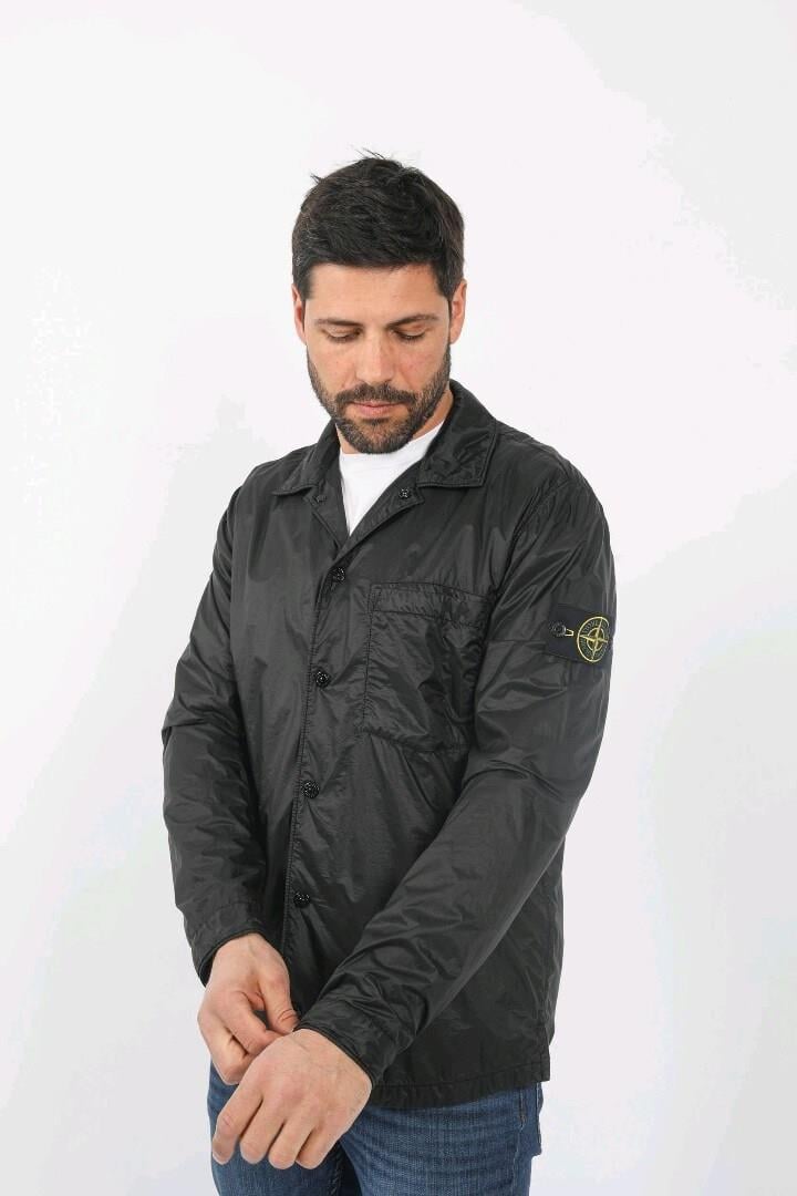Stone Island Padded Micro Yarn Nylon Coach Jacket