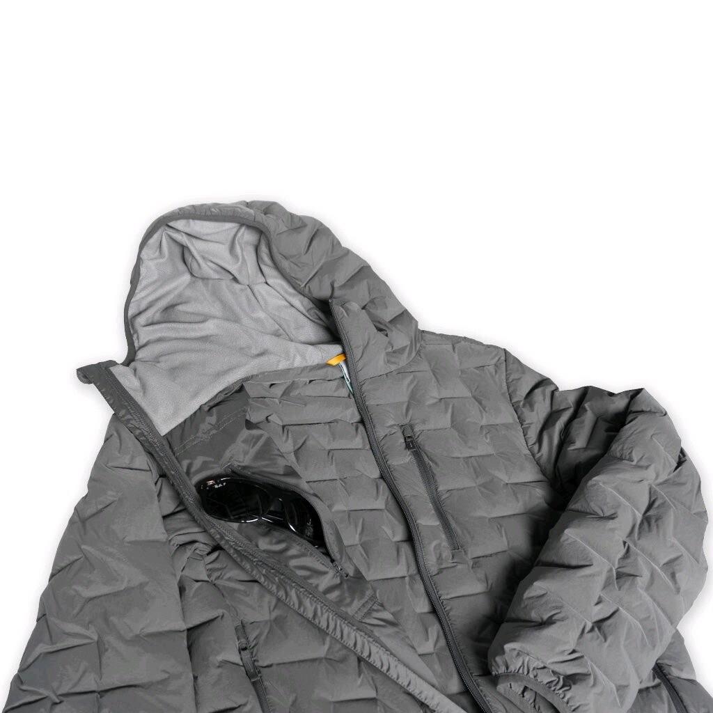 Stratus Down Hoodie - Mission Gray
