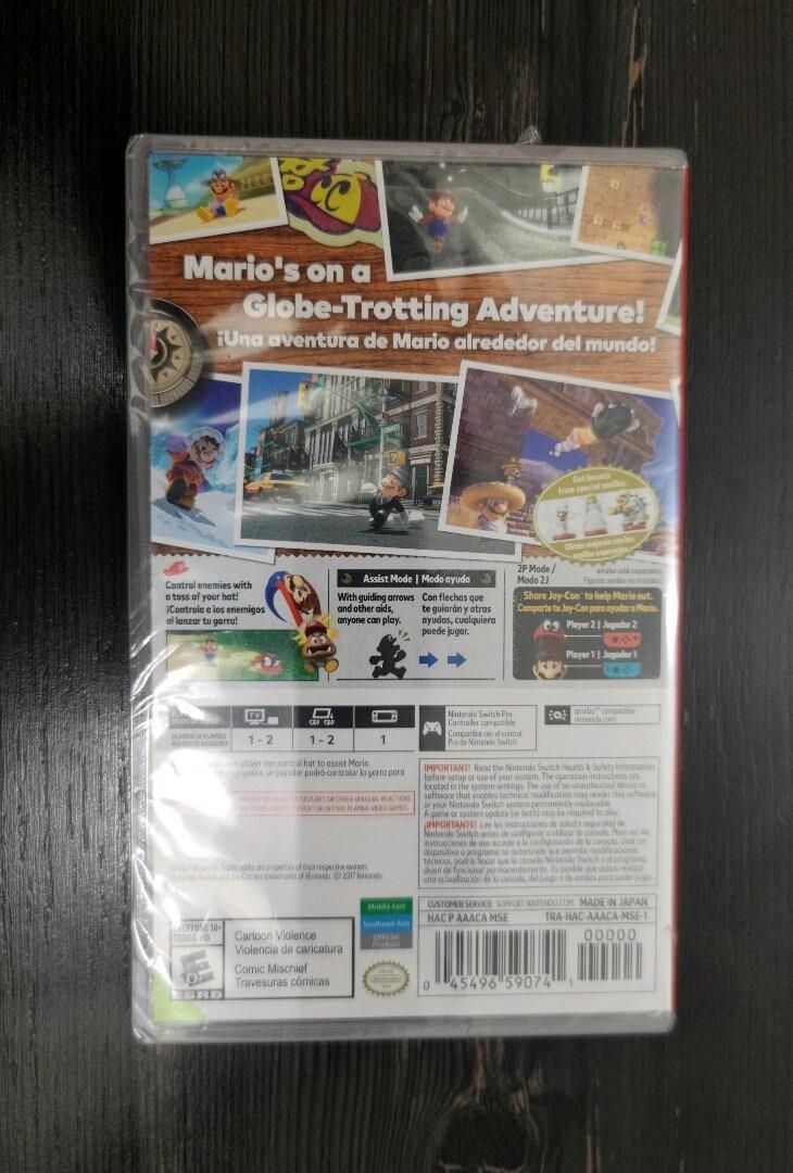 Super Mario Odyssey Nintendo Switch Oyunu