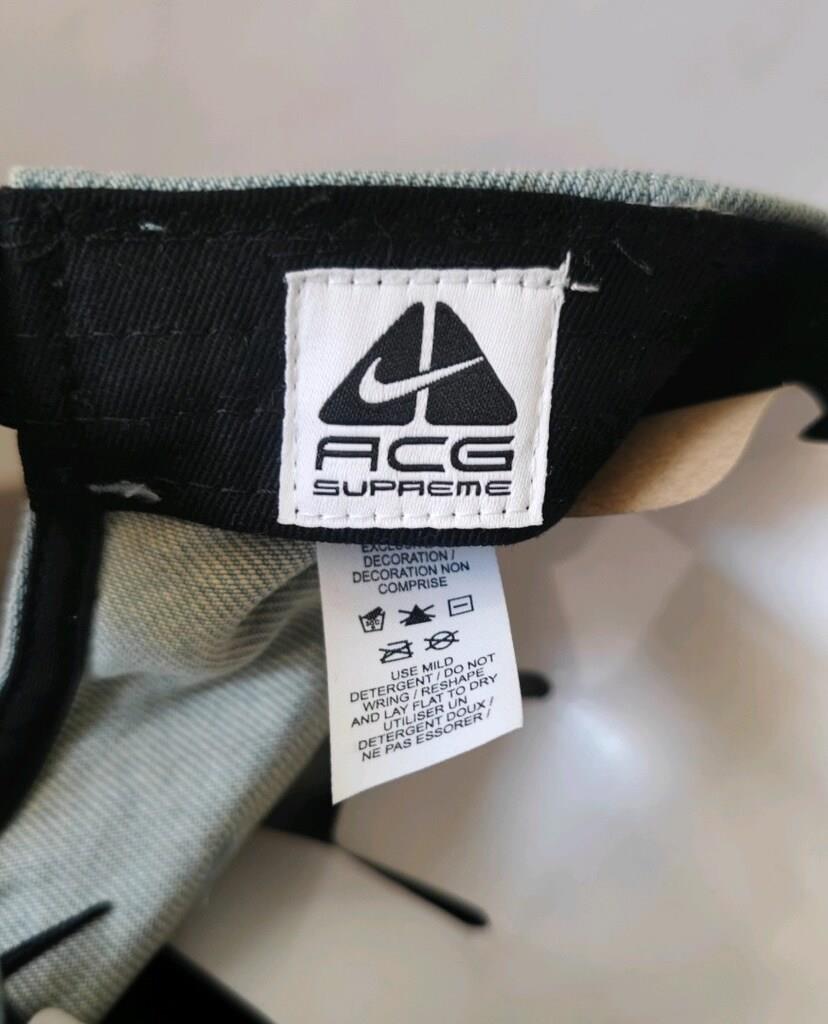 Supreme x Nike ACG Denim 6-Panel 'Washed Blue'