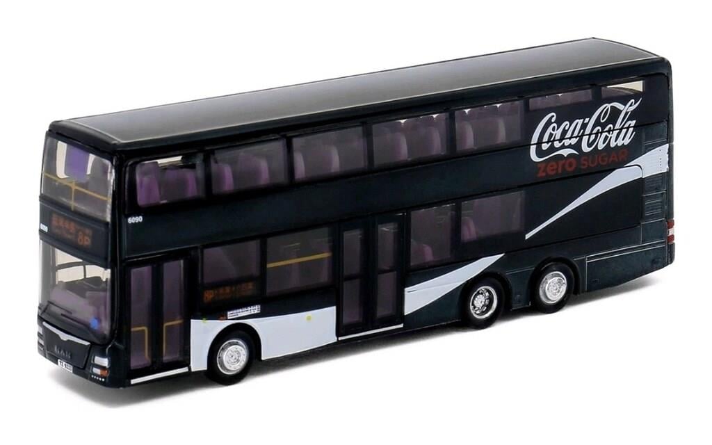 Tiny City Die-cast Model Car Dennis A95 Coca-Cola Zero Edition Bus