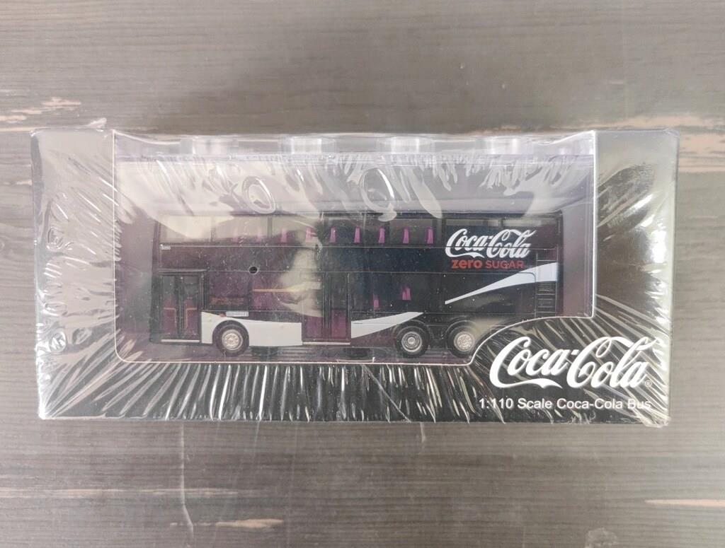 Tiny City Die-cast Model Car Dennis A95 Coca-Cola Zero Edition Bus