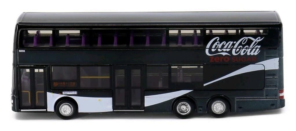 Tiny City Die-cast Model Car Dennis A95 Coca-Cola Zero Edition Bus
