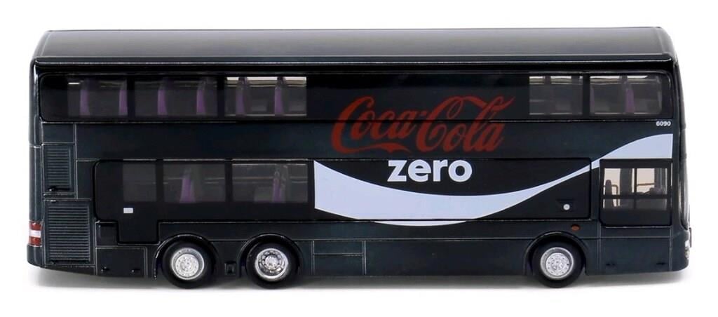 Tiny City Die-cast Model Car Dennis A95 Coca-Cola Zero Edition Bus