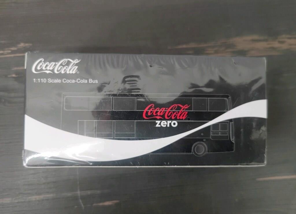 Tiny City Die-cast Model Car Dennis A95 Coca-Cola Zero Edition Bus