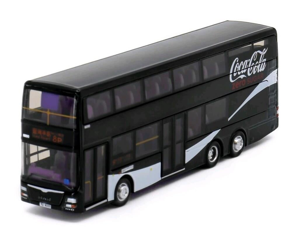 Tiny City Die-cast Model Car Dennis A95 Coca-Cola Zero Edition Bus