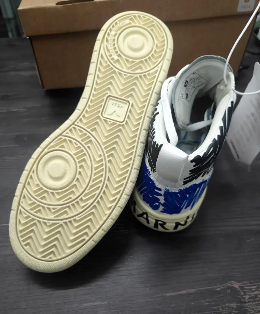 Veja V-15 Leather x Marni Black Multi