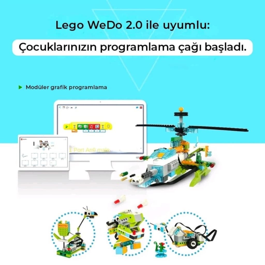 WeDo 2.0 10in1 Robotik Kodlama Seti 6+ Yaş