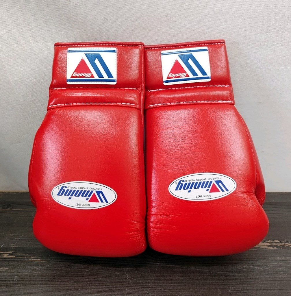 Winning MS-600 Kırmızı Boks Eldiveni ( Bağcıklı )