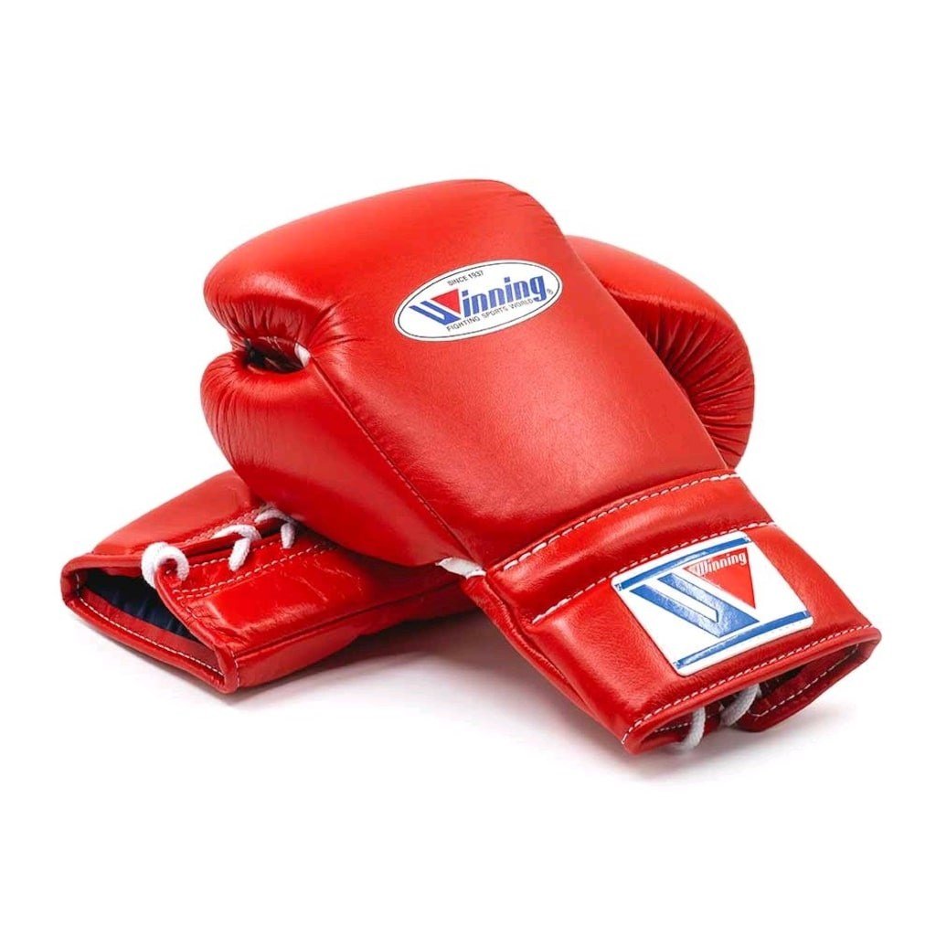Winning MS-600 Kırmızı Boks Eldiveni ( Bağcıklı )