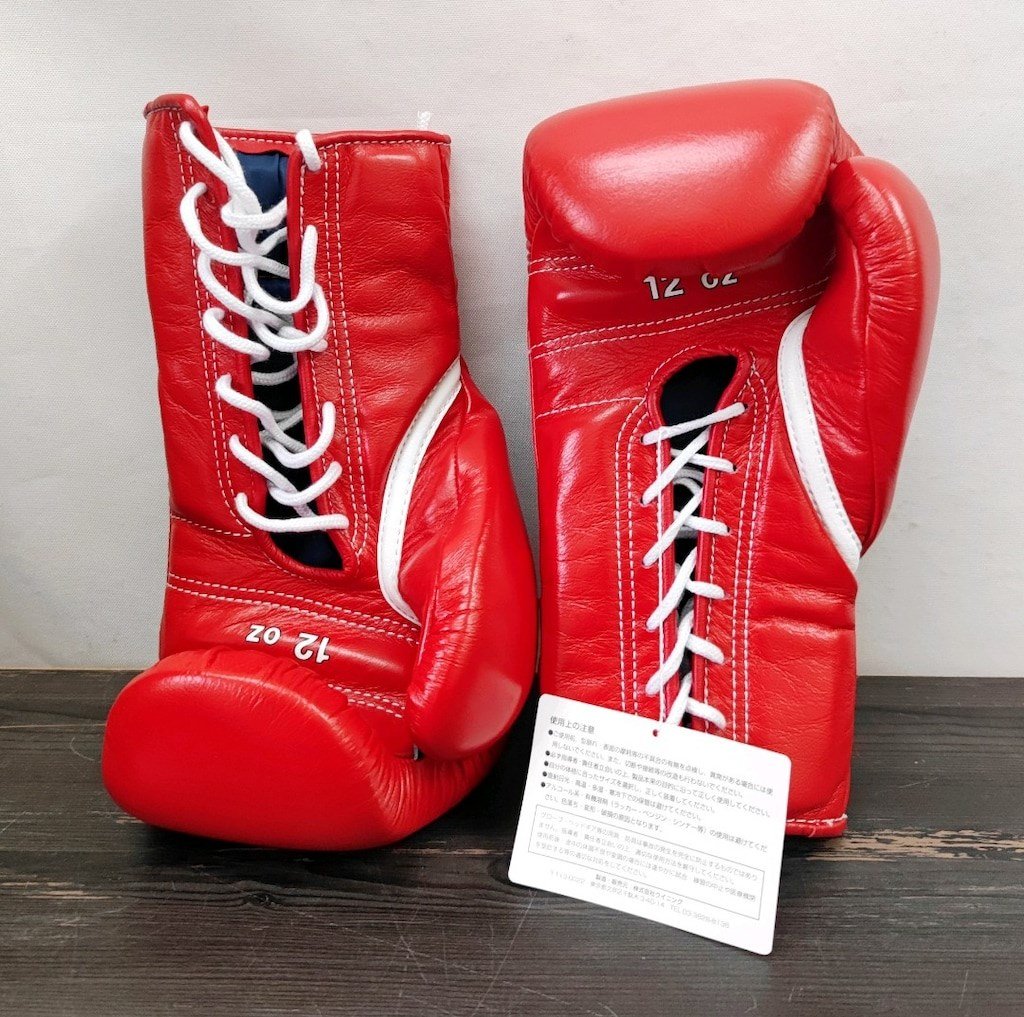 Winning MS-600 Kırmızı Boks Eldiveni ( Bağcıklı )