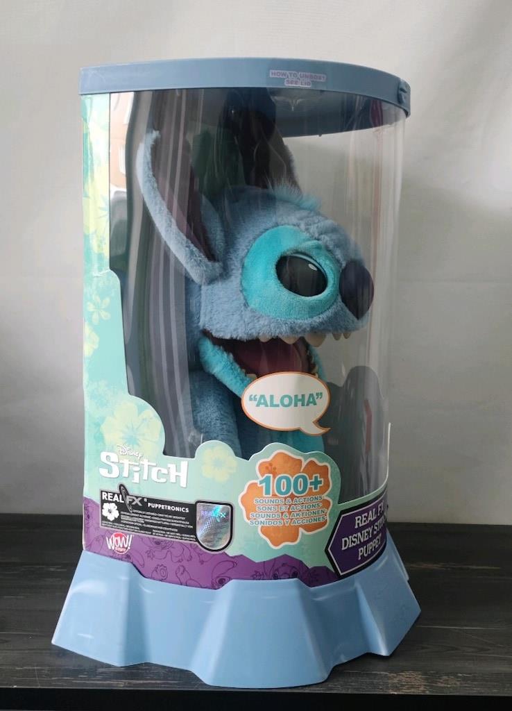 WS DIS-1022 Real FX Disney Stitch 46 cm Elektronik Kukla