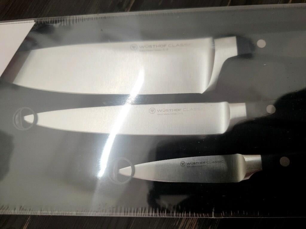 Wüsthof Klasik 3 Parça Şef Bıçağı Seti