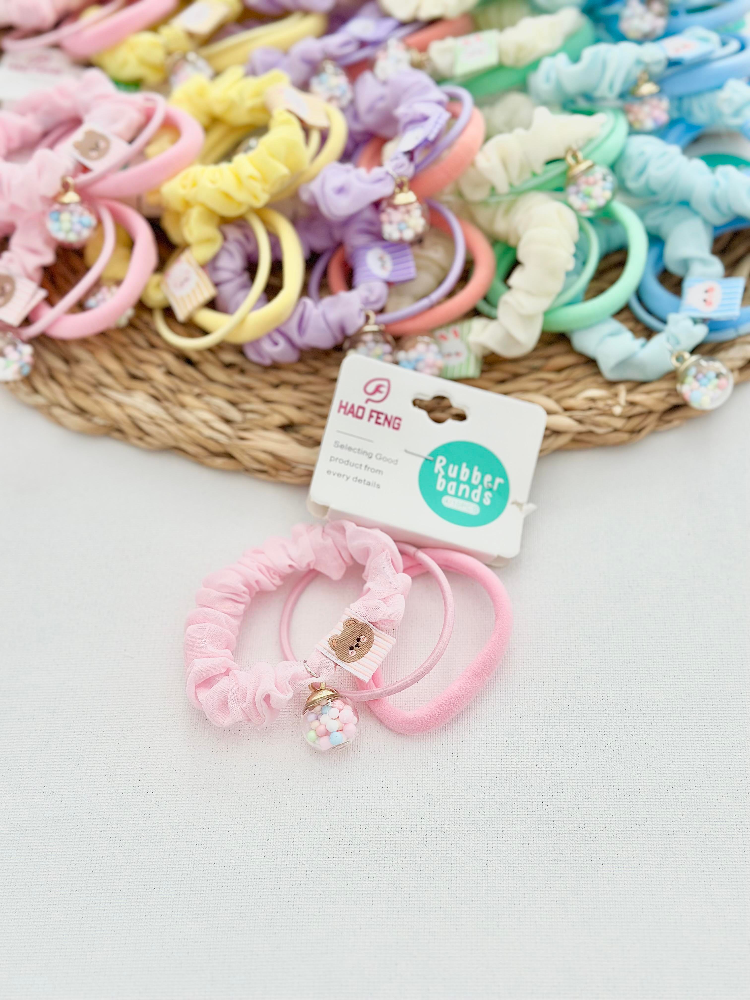 3'lü Mika Toka Set - Pembe