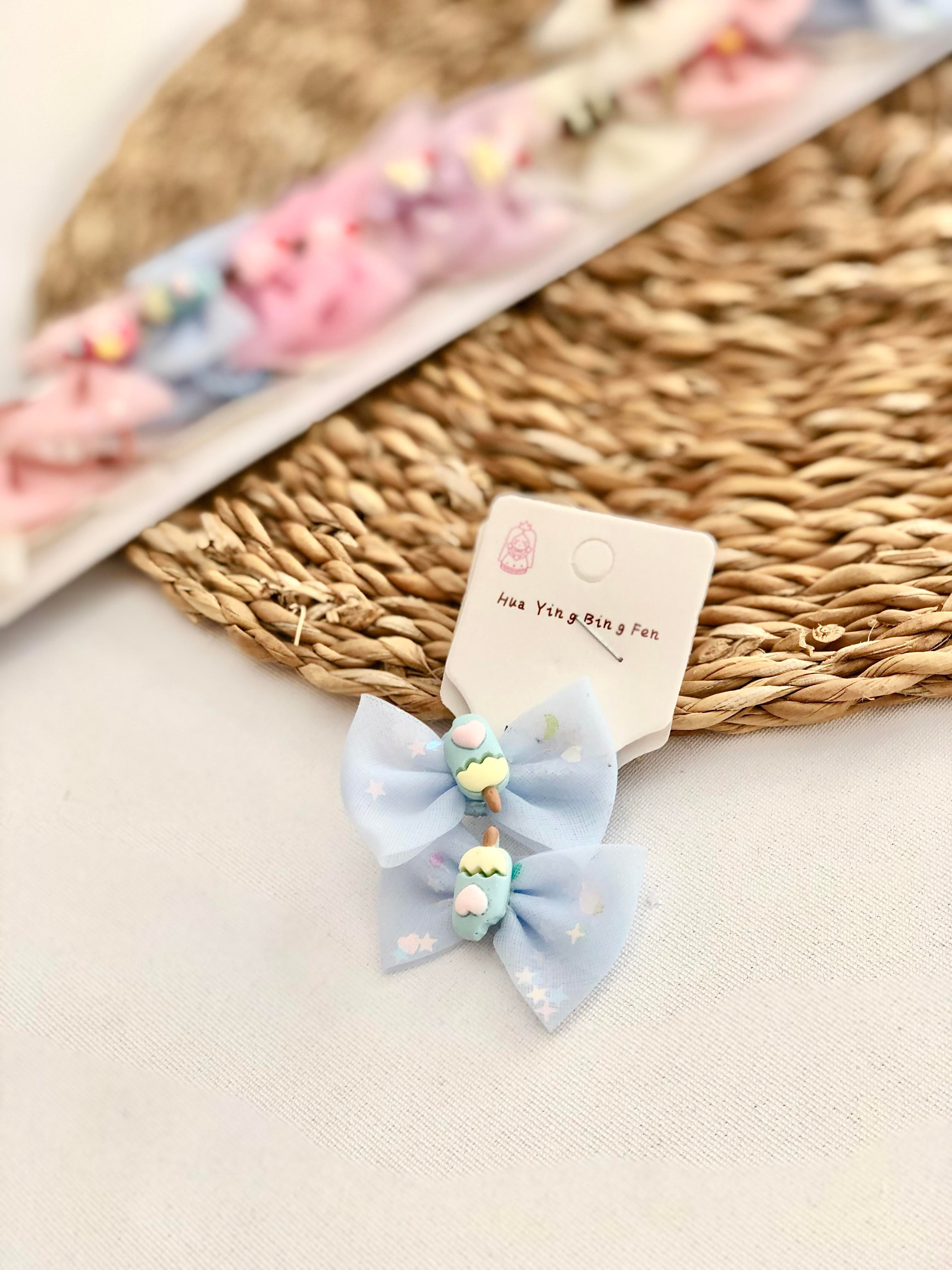 Ice Cream 2'li Toka Set - Mavi