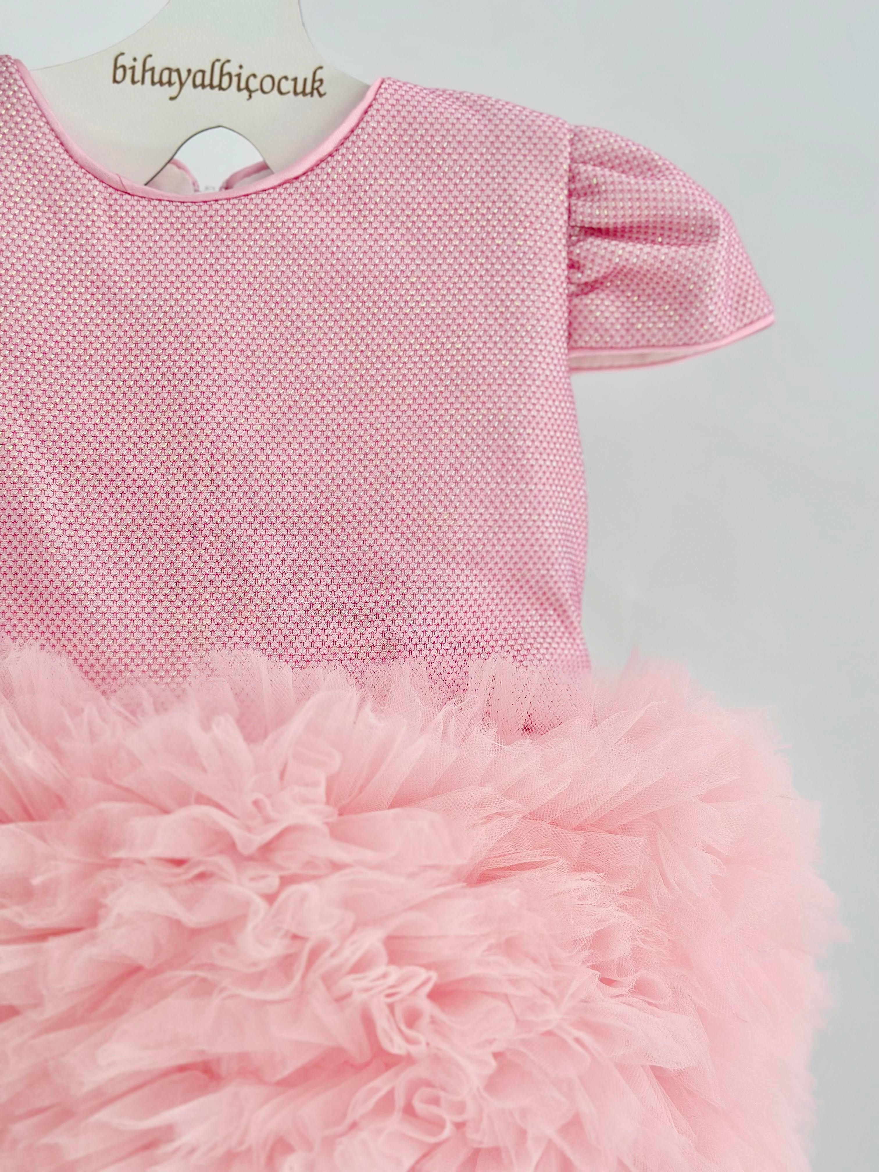 Scarlett  Yarım Kol - Pembe