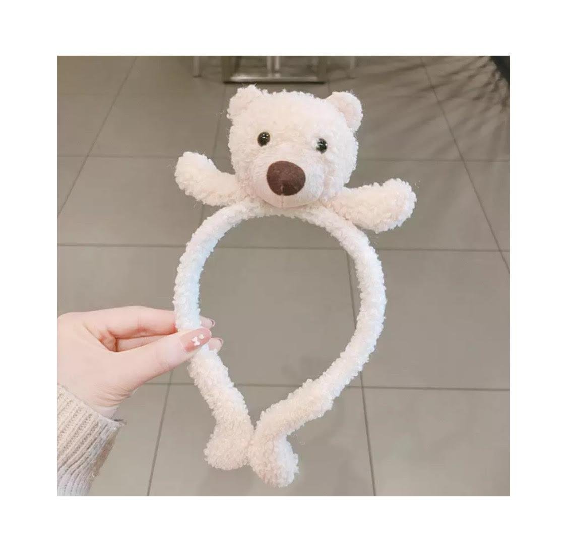 Teddy Saç Aksesuarı - Krem