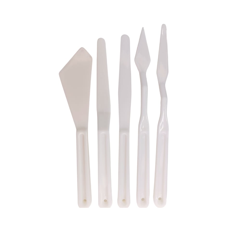 Samur 5'li Plastik Spatula Seti