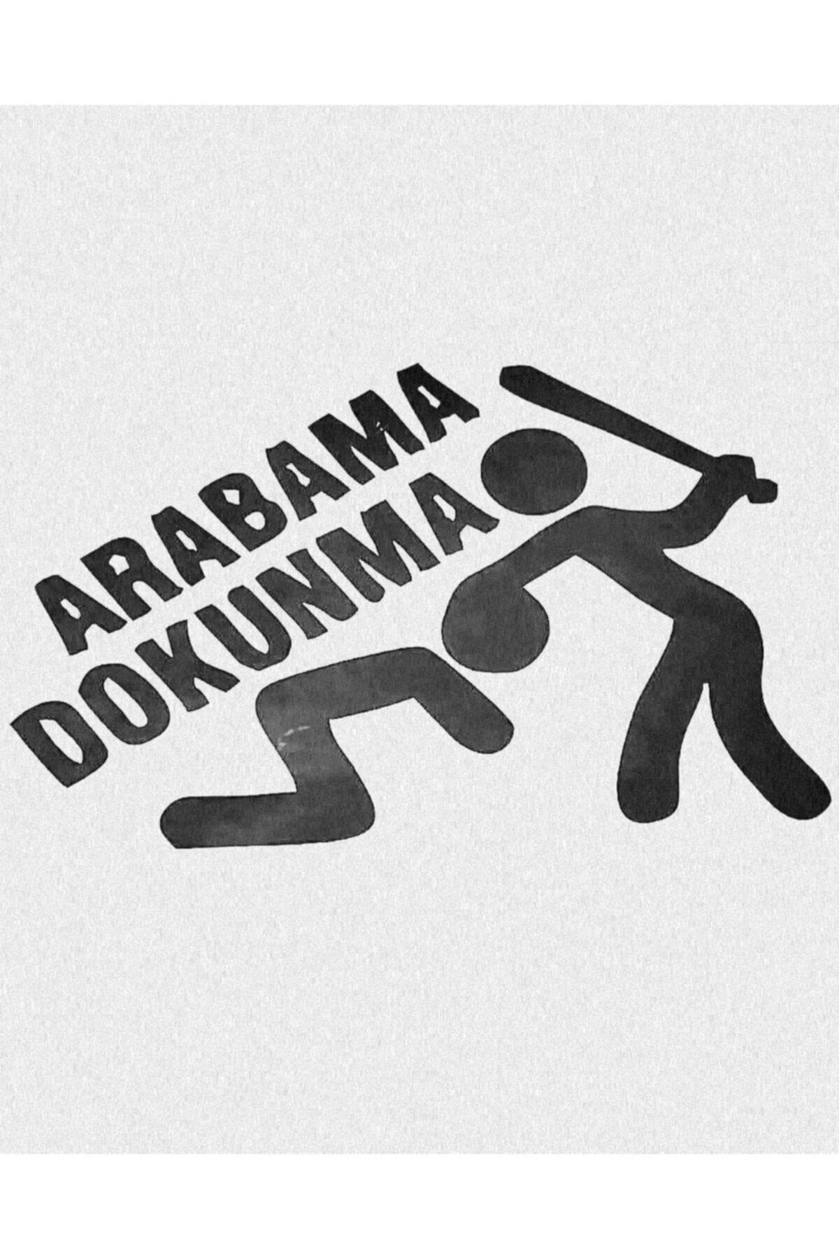 Arabama Dokunma Oto özel yeni sticker 20*12 Cm