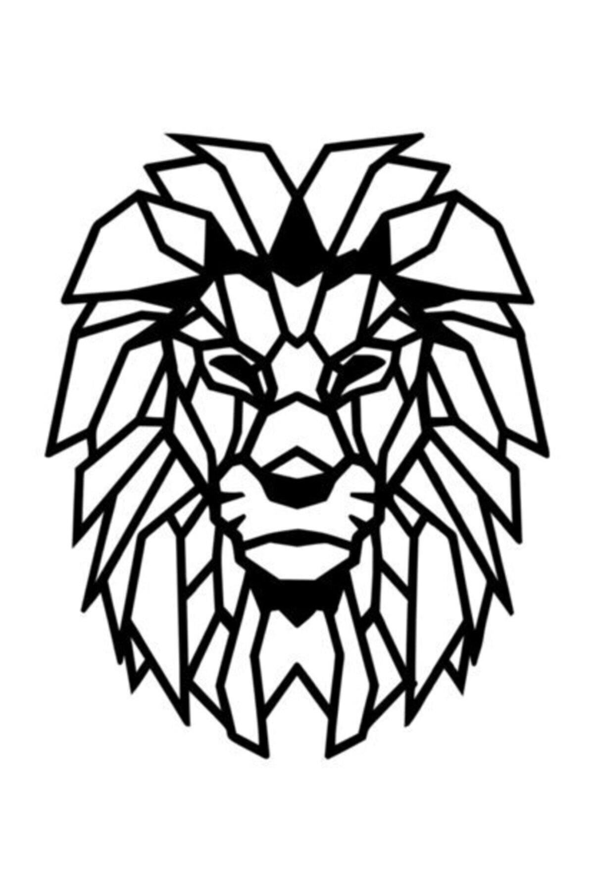Aslan Tasarımlı Oto özel yeni sticker Siyah 15*15 Cm