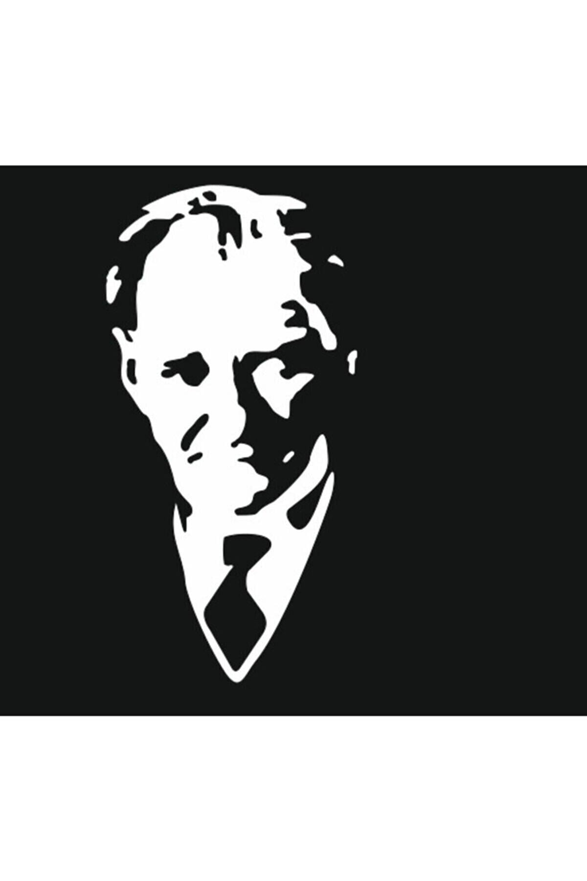Atatürk Portre özel yeni sticker 15*30 Cm