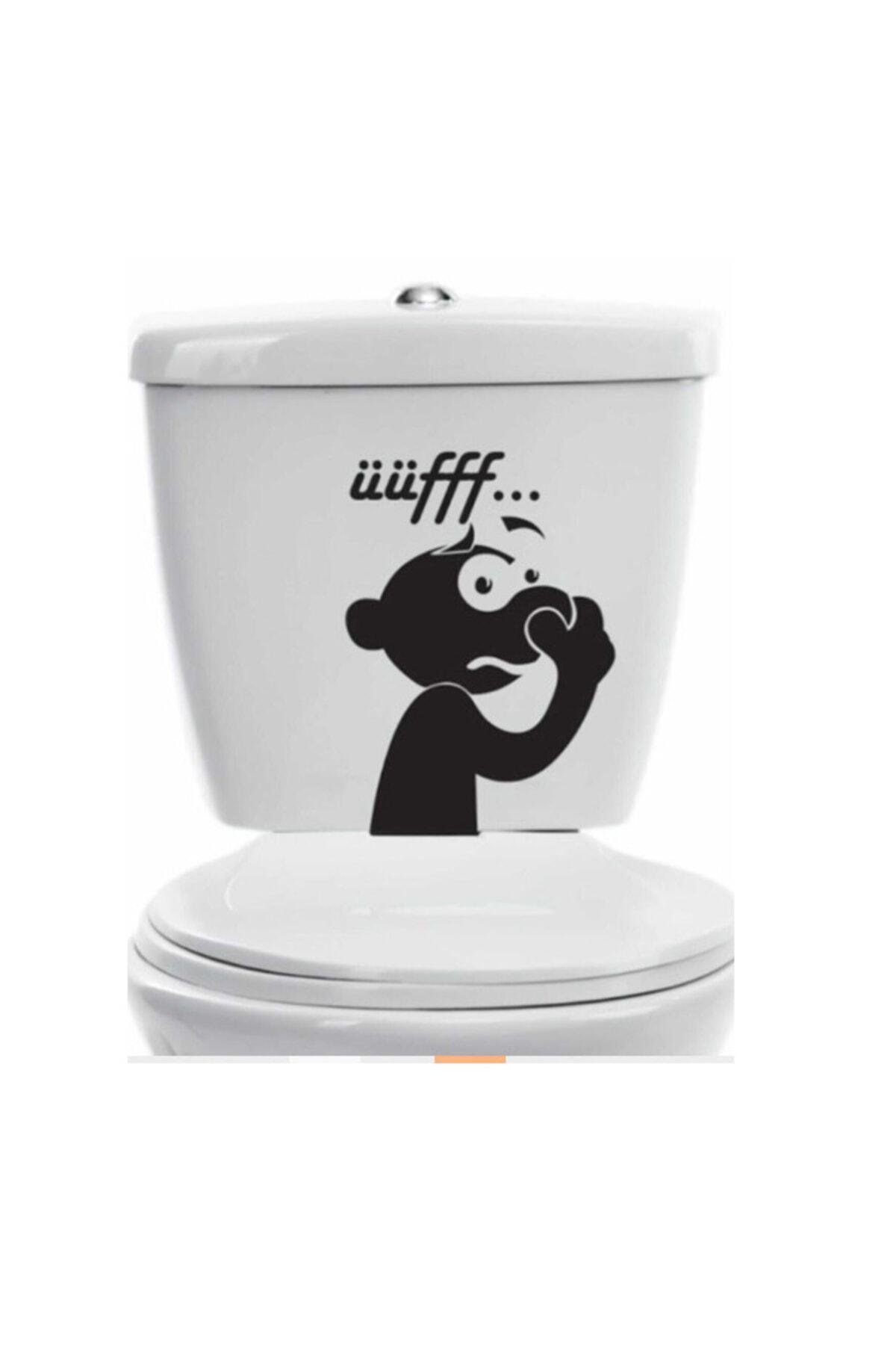 Avery Dennison Komik Uff Koku Dekoratif Klozet Banyo özel yeni sticker