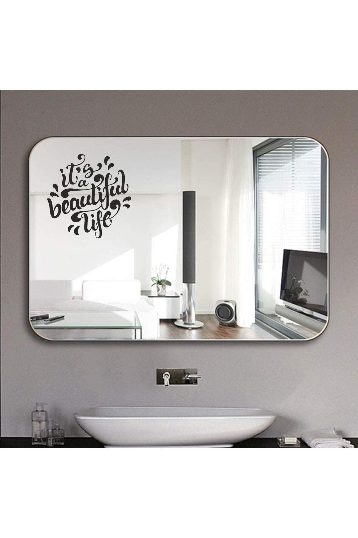 Ayna özel yeni sticker, It's A Beautiful Life özel yeni sticker
