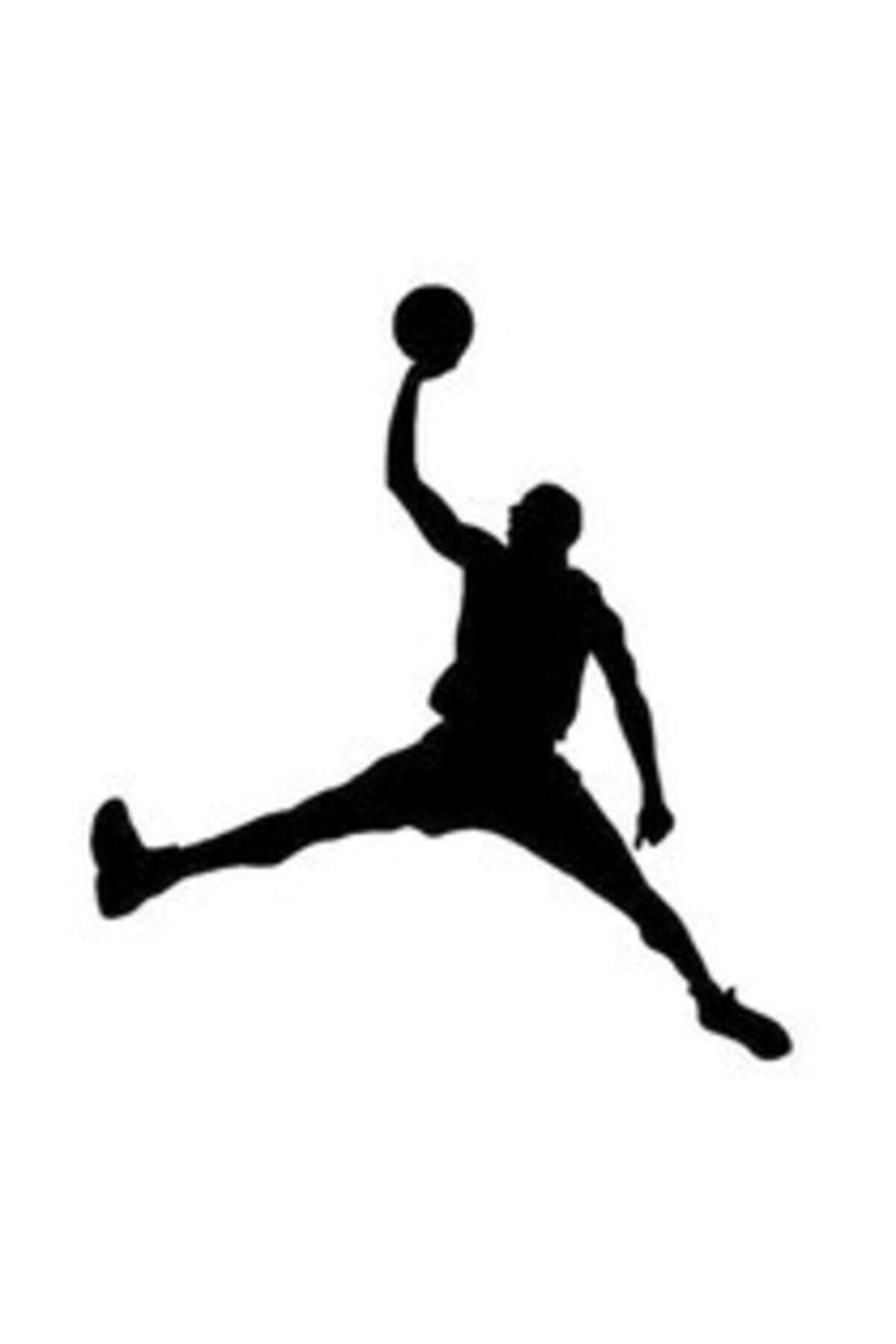 Basketbol Oyuncu Tasarım Oto özel yeni sticker Siyah 15*13 Cm