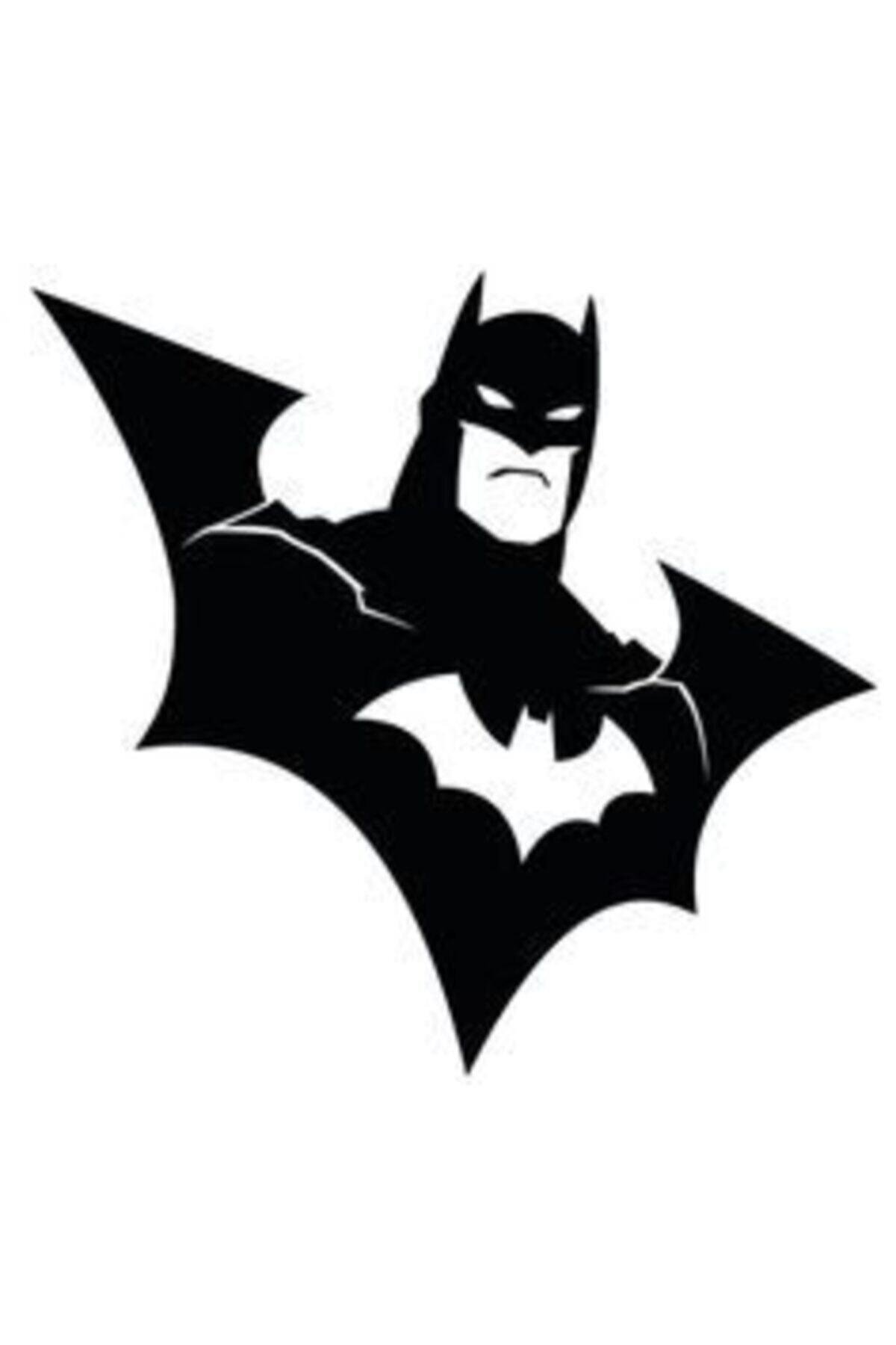 Batman Tasarımlı Oto özel yeni sticker Siyah 20*14 Cm