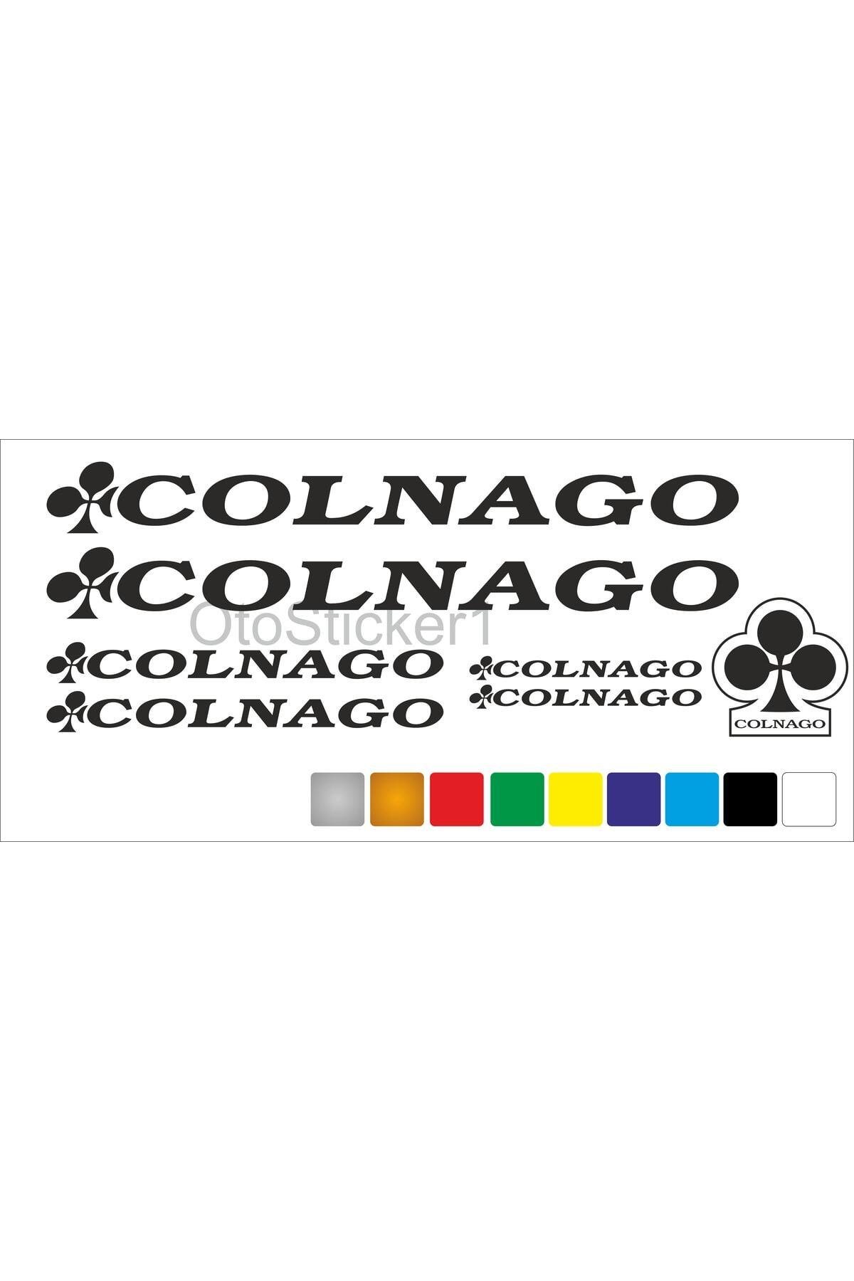 Bisiklet Kadro özel yeni sticker Seti Colnago şık tasarım karbon sticker seti Siyah