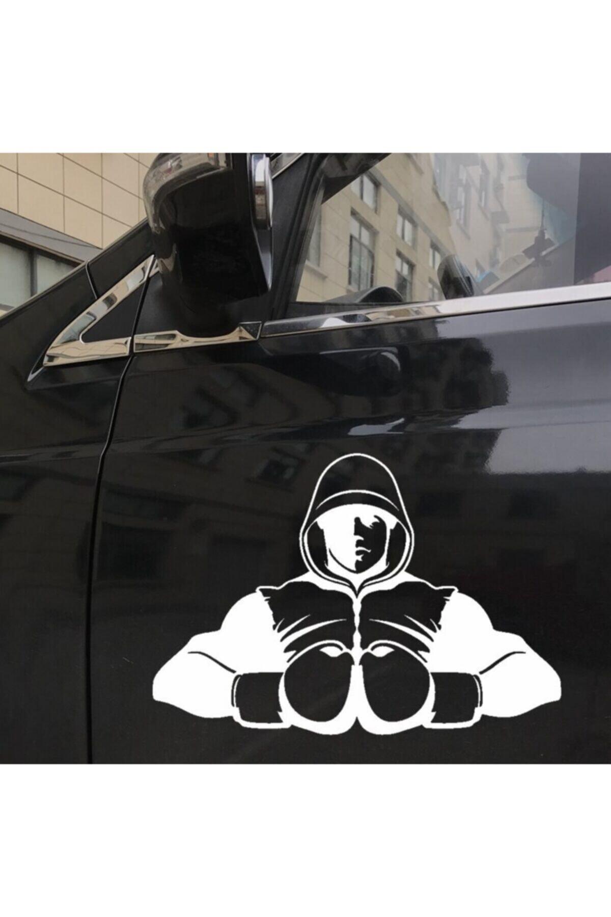 Boks Sporları Siluet Tasarım Oto özel yeni sticker 25*17 Cm