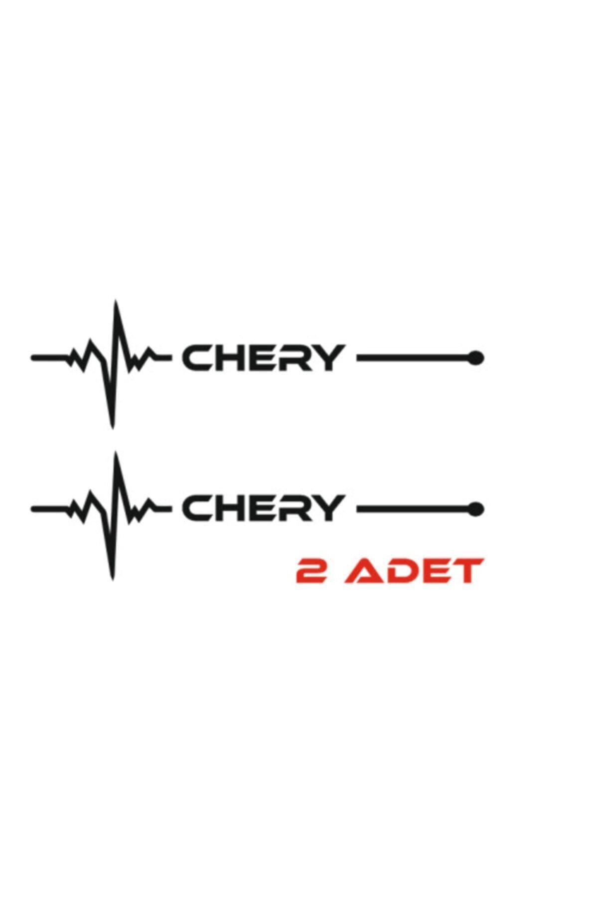 Chery İçin şık tasarım karbon sticker seti Aksesuar Nabız özel yeni sticker Siyah 30*8 Cm