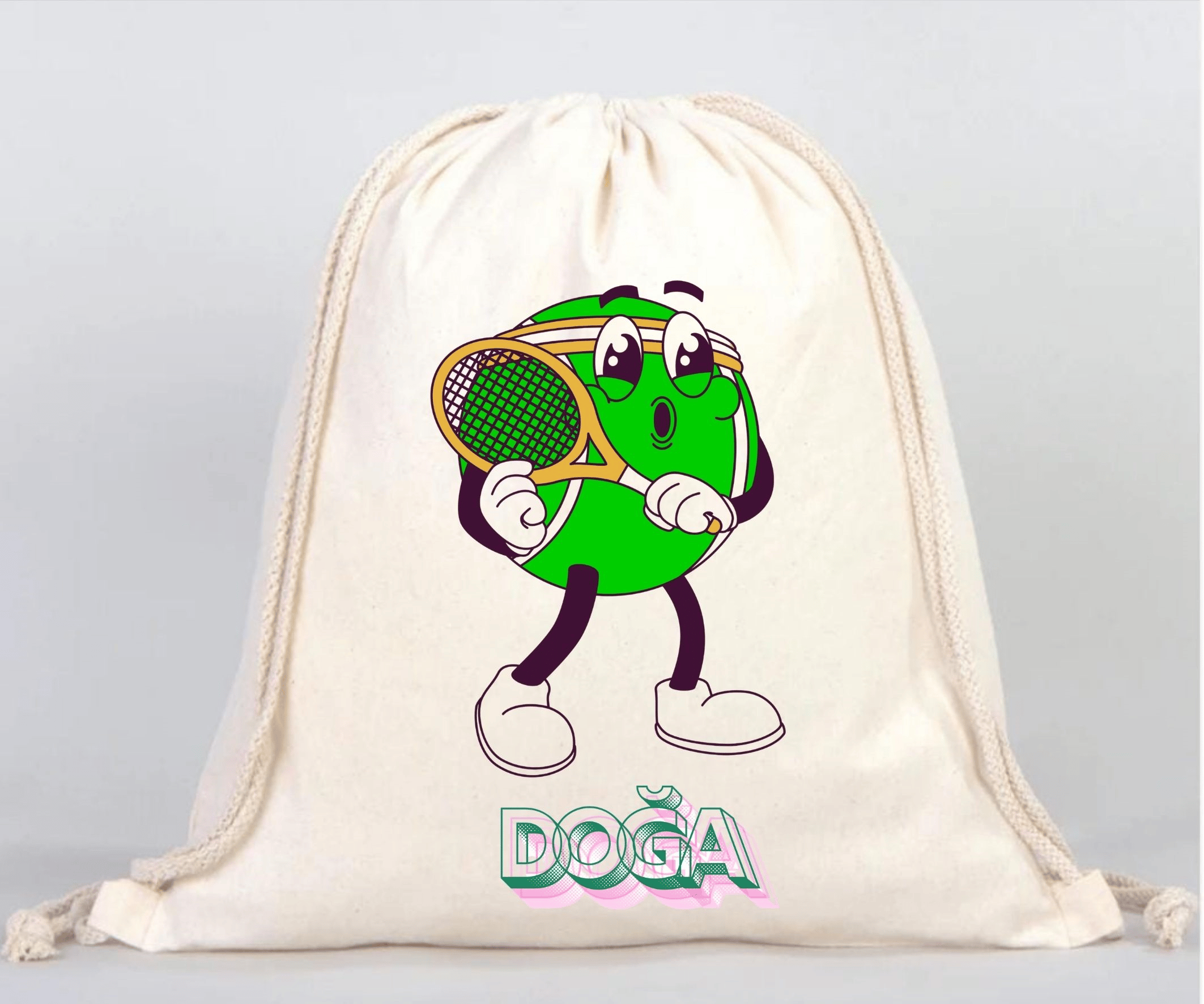 Doga Retro-Court Büzgülü Çanta