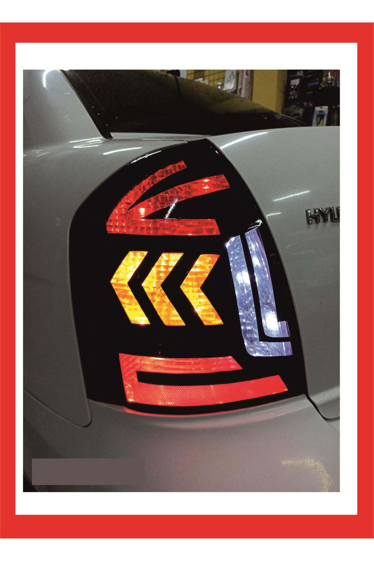 Era İçin şık tasarım karbon sticker seti Aksesuar Stop Farı Kaplama özel yeni sticker Model 2