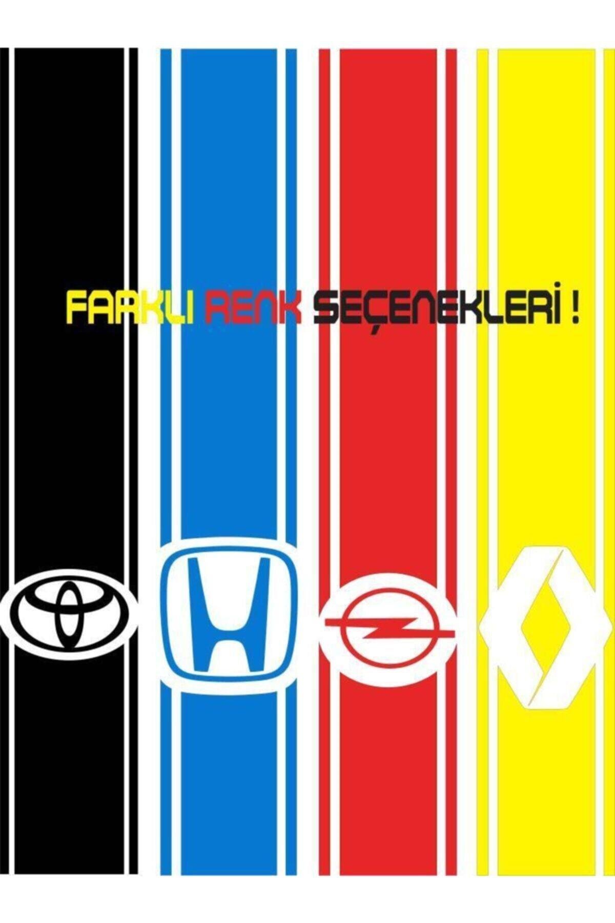 Fiat 500 İçin şık tasarım karbon sticker seti Aksesuar Oto Kaput Şerit özel yeni sticker 95*18 Cm