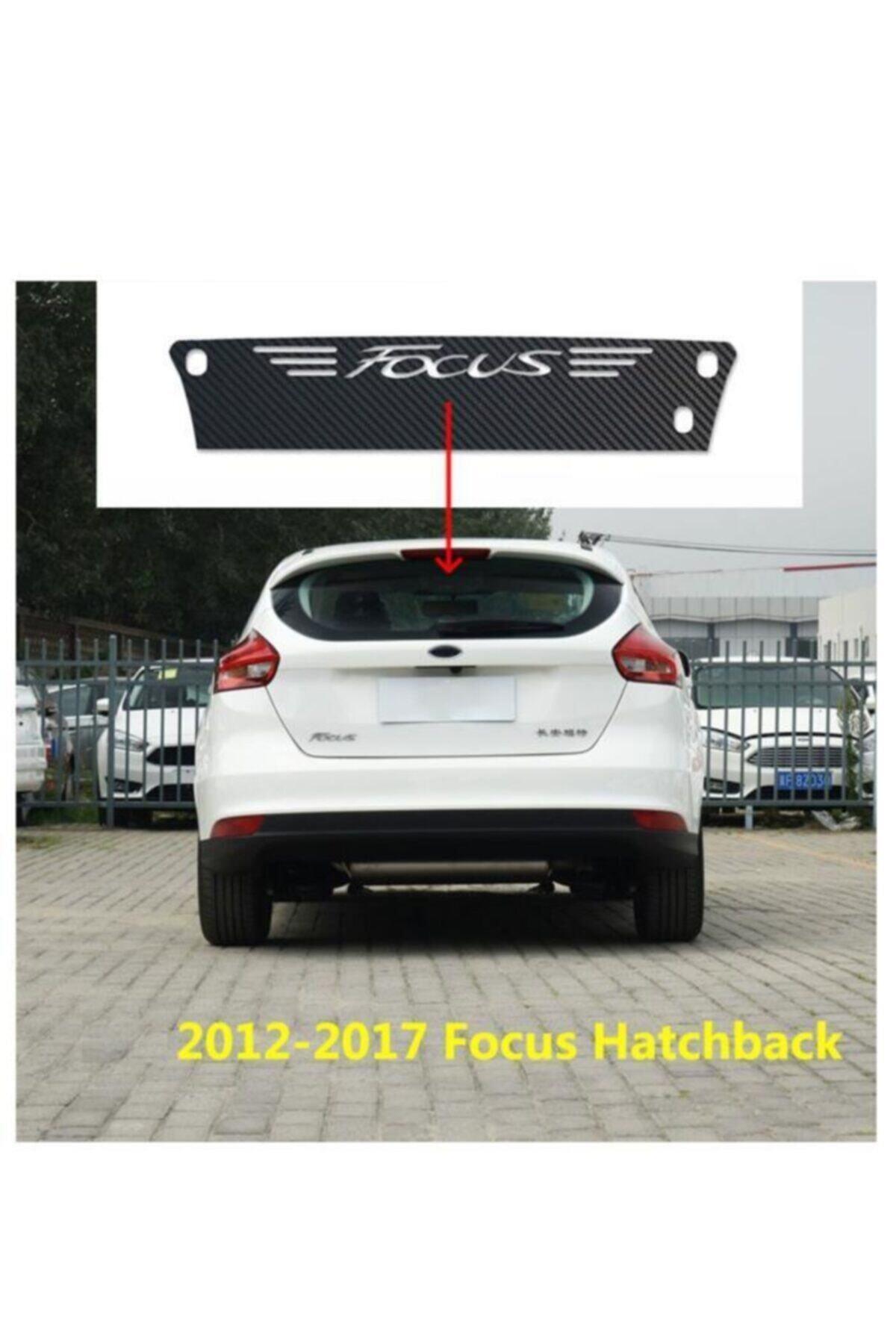 Ford Focus 2012-2017 HB İçin şık tasarım karbon sticker seti Aksesuar Stop özel yeni sticker
