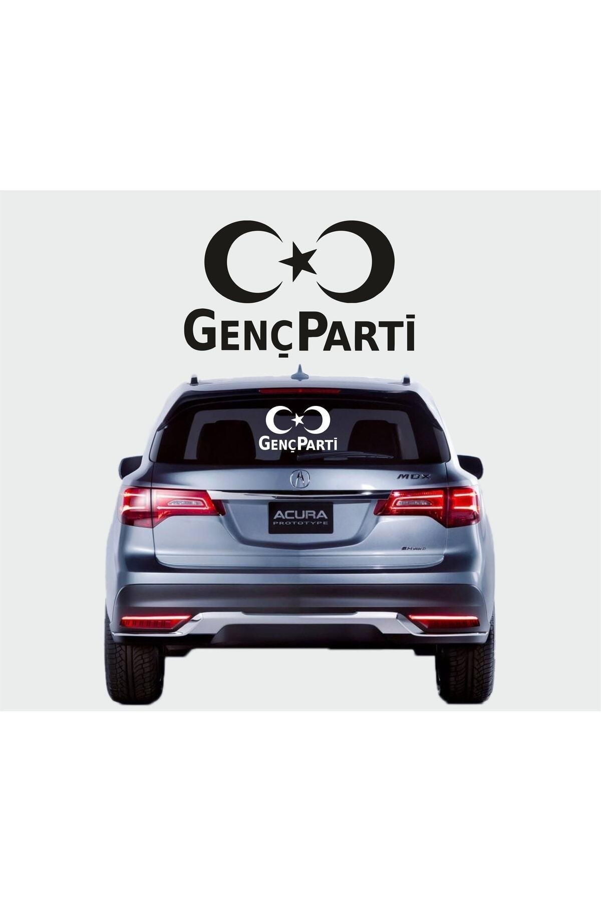 Genç Parti Logo Oto özel yeni sticker 25*30 Cm