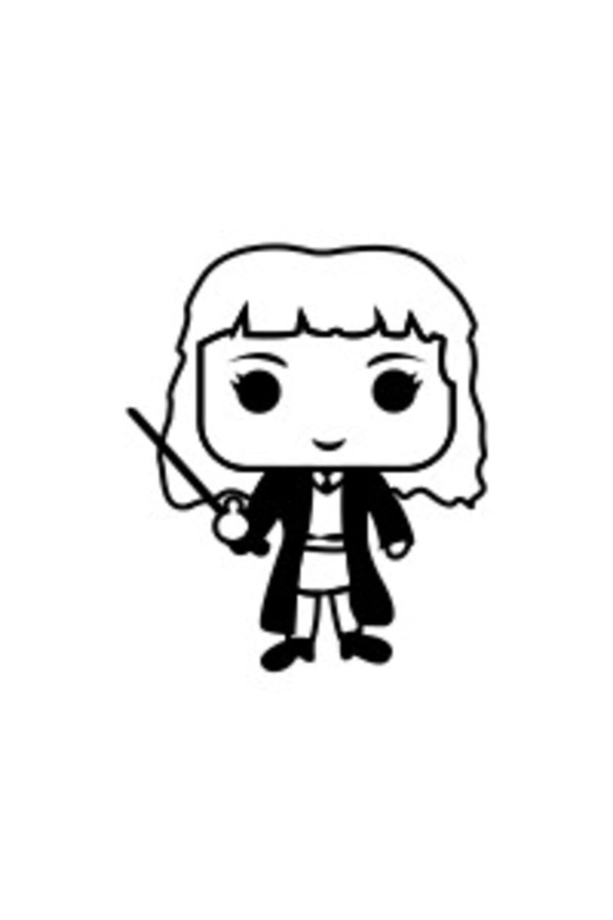 Harry Potter Hermione özel yeni sticker 8*10 Cm