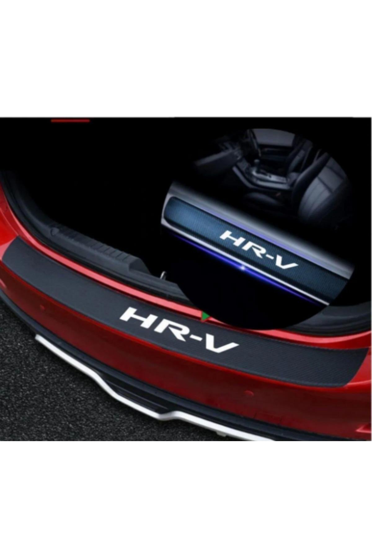Honda Hrv İçin ŞIK TASARIM Oto Kapı eşikleri Sticker Karbon 4 Adet