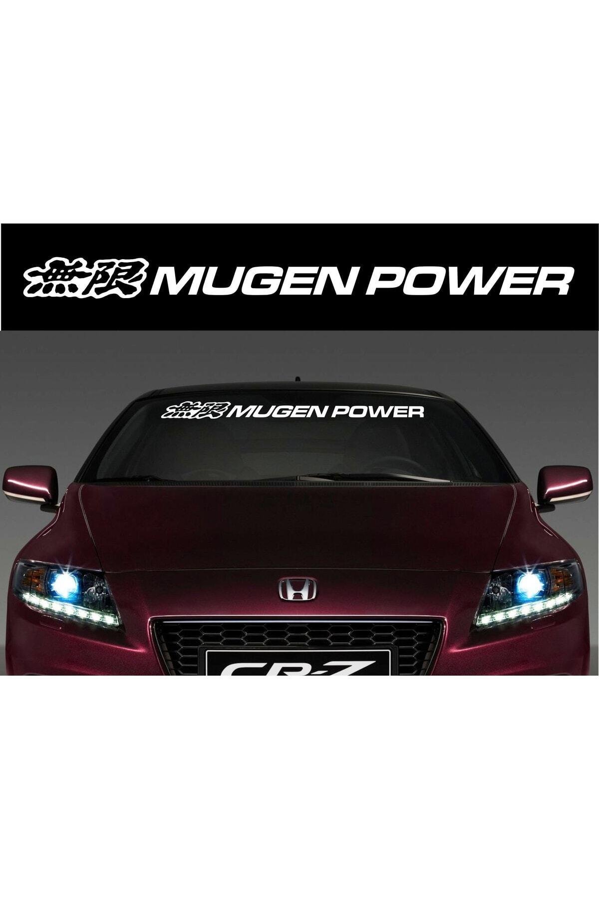Honda Mugen Power Ön Cam özel yeni sticker 100*8 Cm