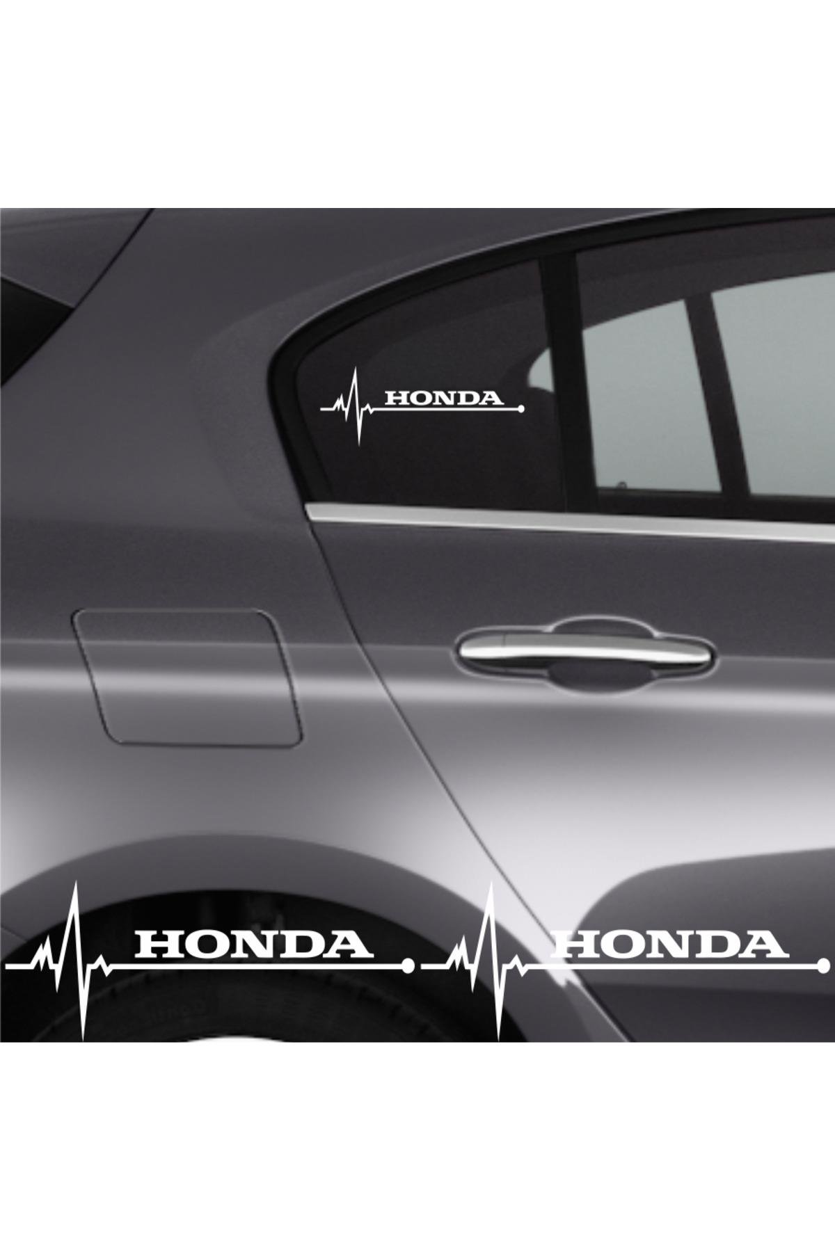 Honda S2000 İçin şık tasarım karbon sticker seti Aksesuar Oto Ritim özel yeni sticker 2 Adet 20*9 Cm