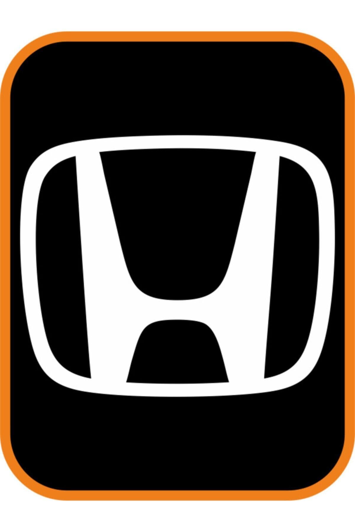 Honda Sunroof Cam Oto özel yeni sticker Beyaz 40*30 Cm