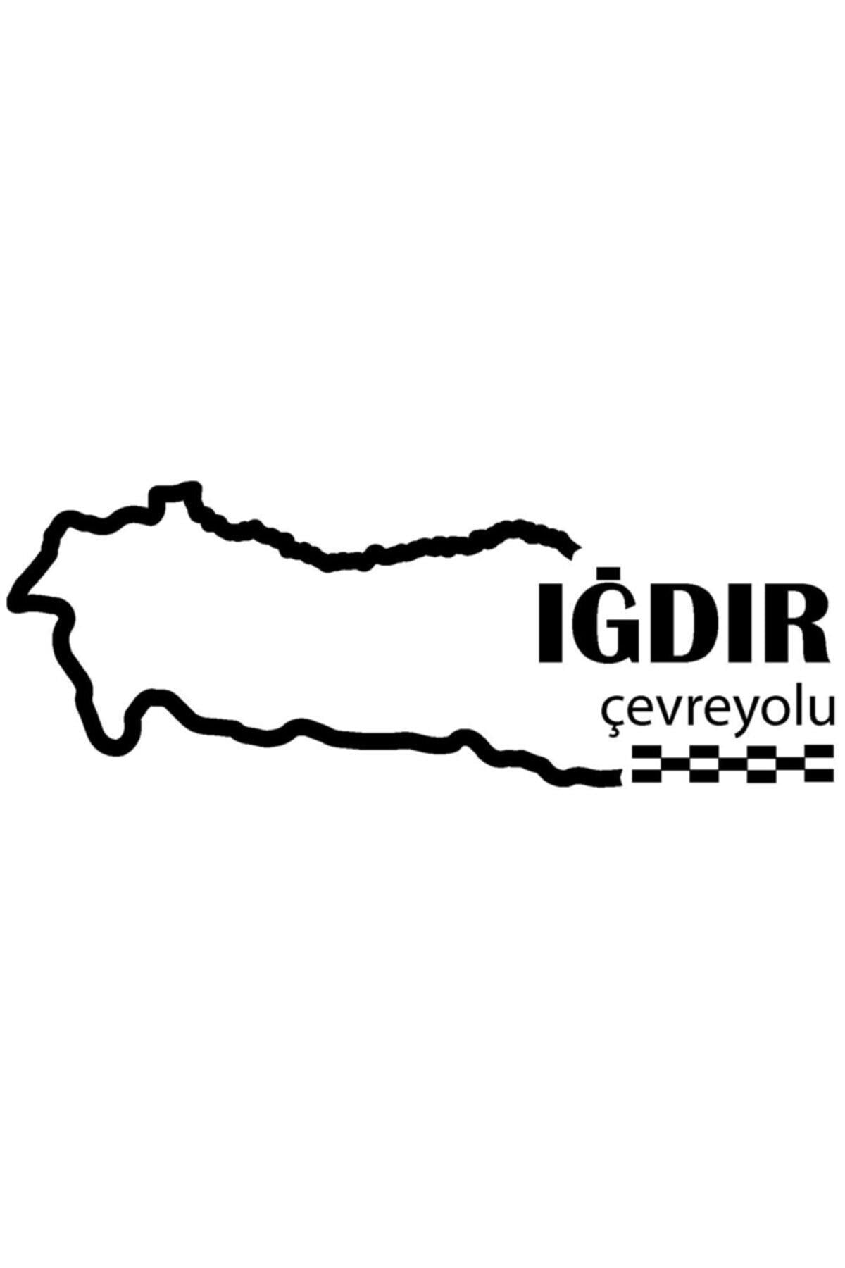 Iğdır Çevreyolu özel yeni sticker 12*9 Cm